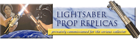 Star Wars Lightsaber Prop Replicas - Graflex and Heiland plasma lightsaber replica props